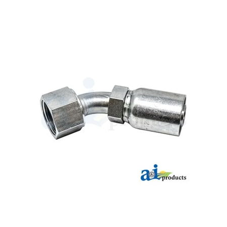 A & I Products HC-FFX45 Female Seal Lok - Swivel - 45 Elbow 3 x5 x2 A-FFX45-12-12